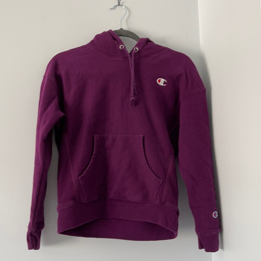 Champion Purple Hoodie
